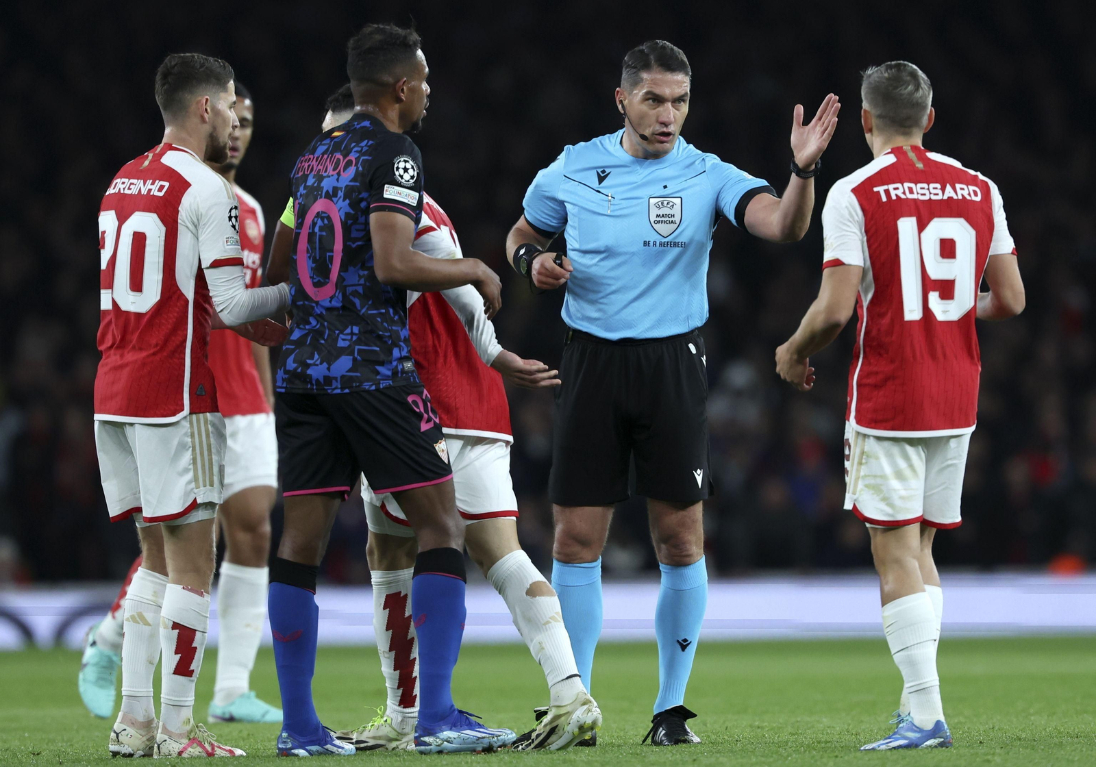 Las fotos del Arsenal-Sevilla de Champions