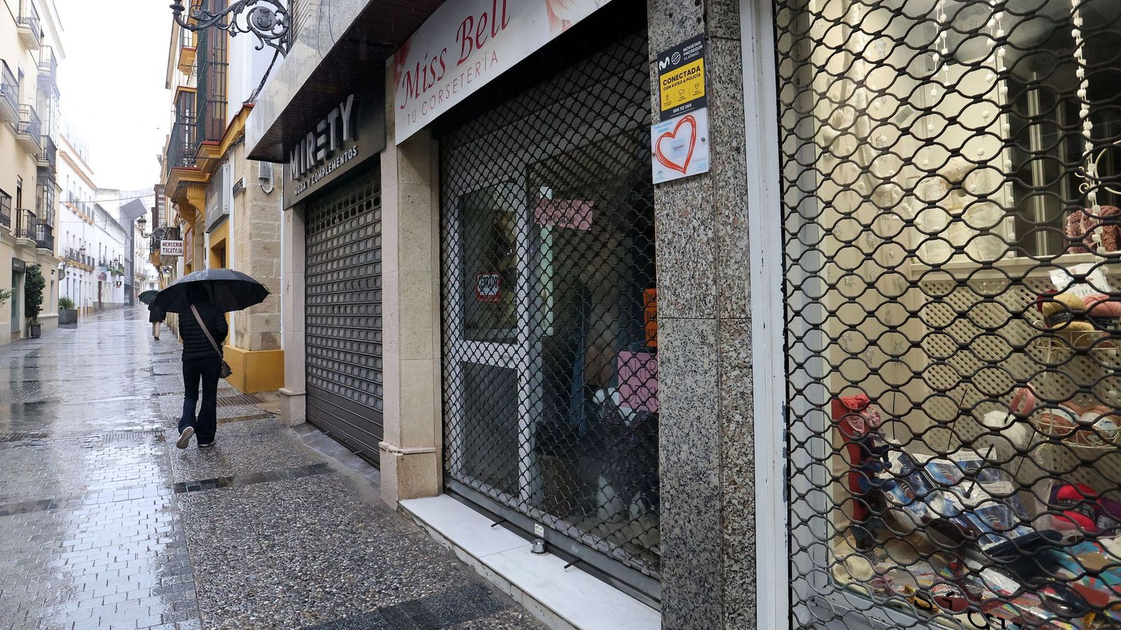 Este jueves 5, nuevo episodio de lluvia y viento en Jerez.