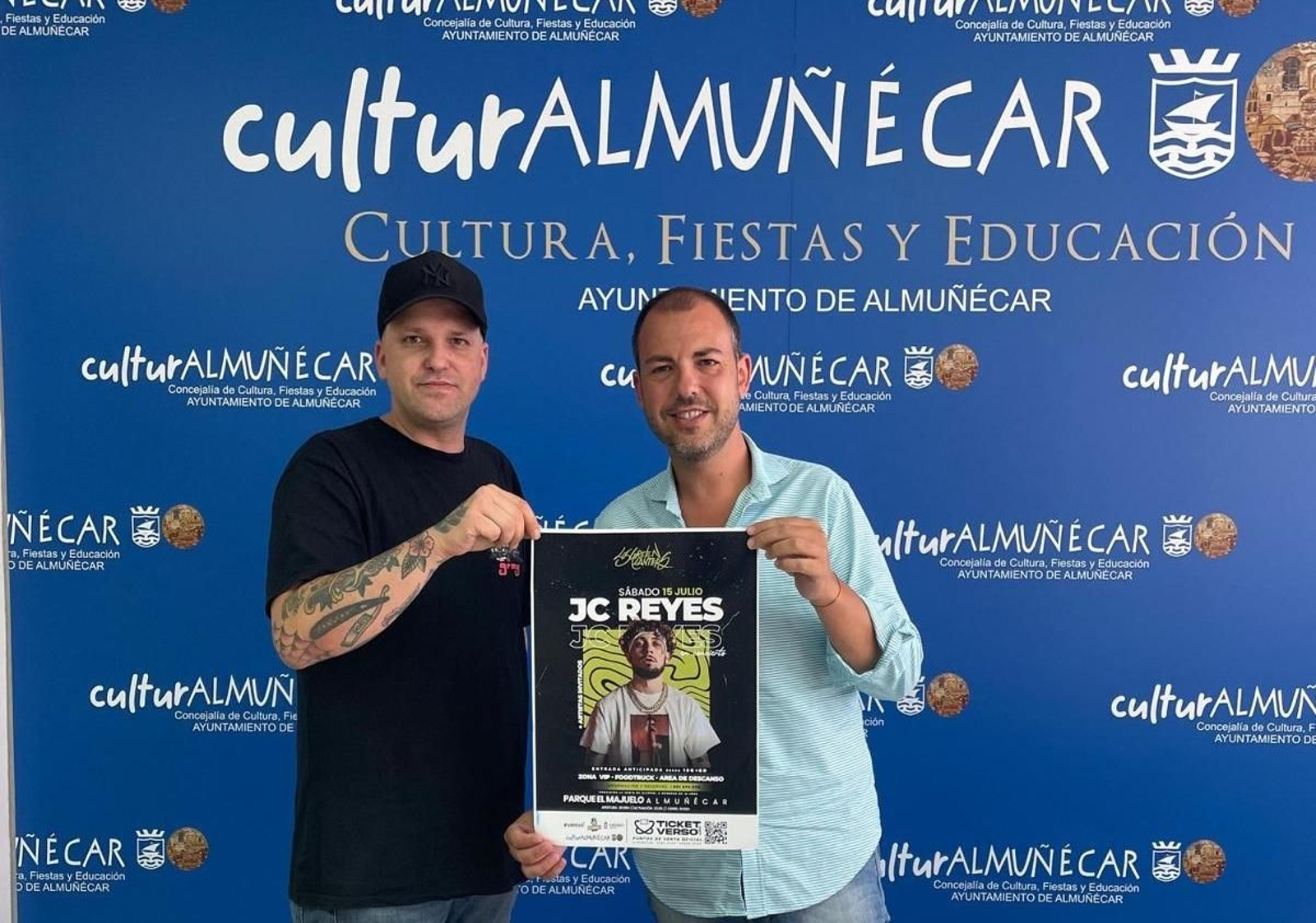 El rapero JC Reyes da un concierto en Almuñécar este sábado