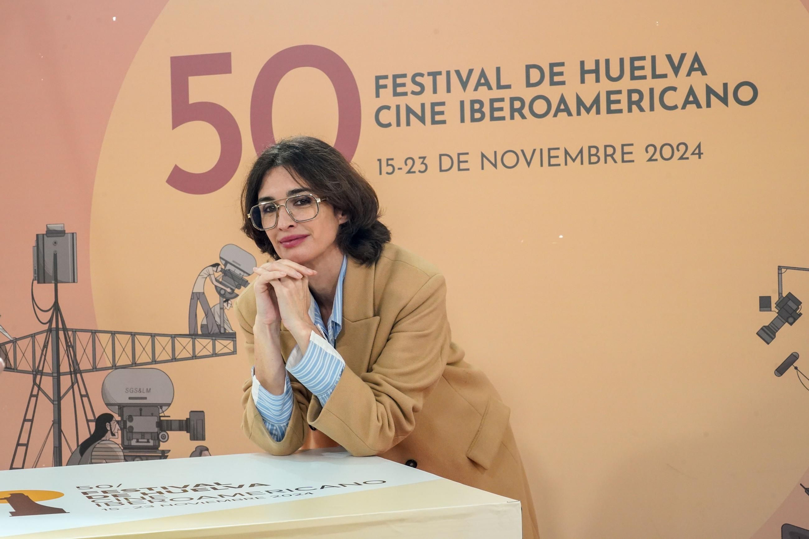 Imágenes de Paz Vega, ganadora del Premio Luz de la 50 edición del Festival de Cine Iberoamericano