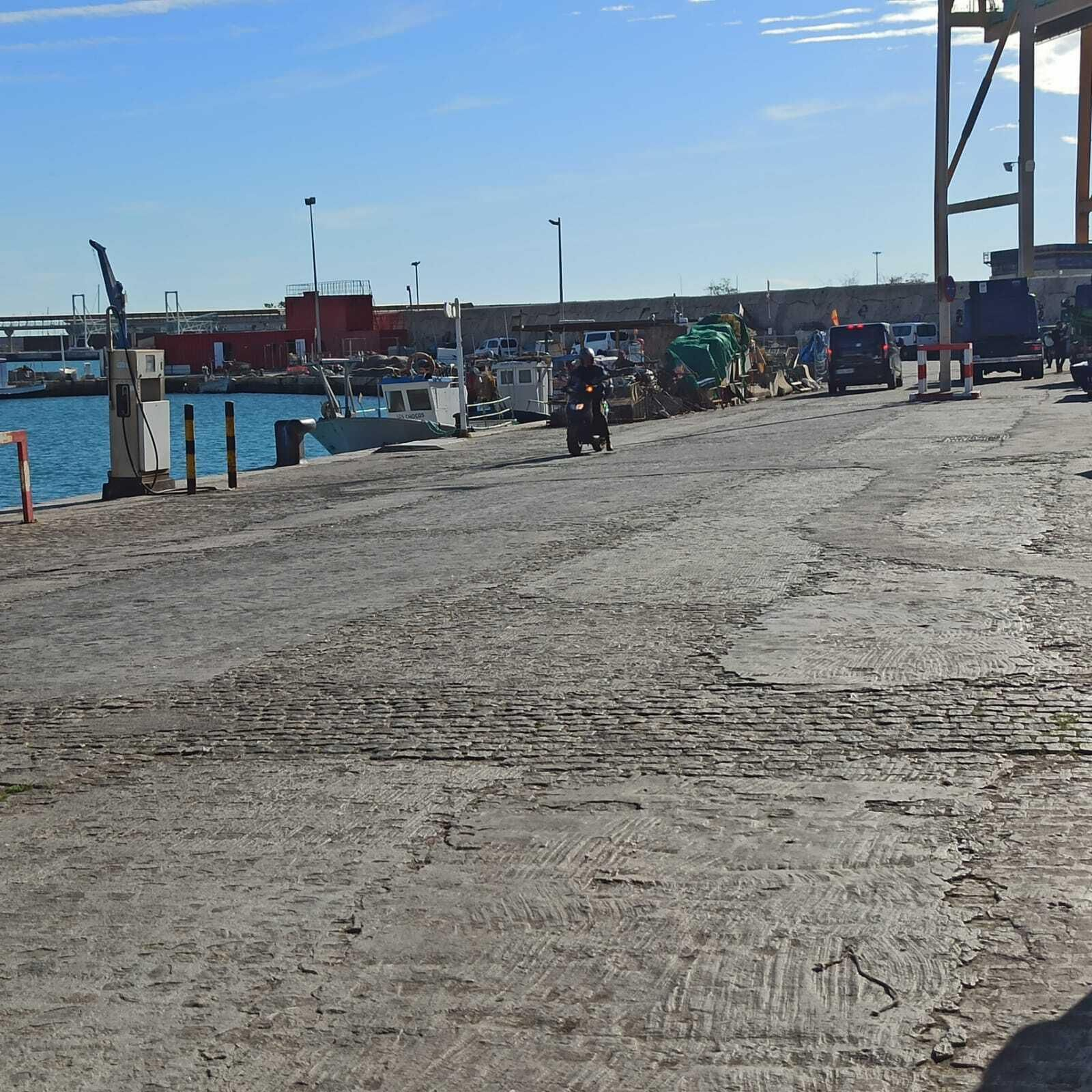 La zona por donde discurre la tubería subterránea que se habilitó en 1995.