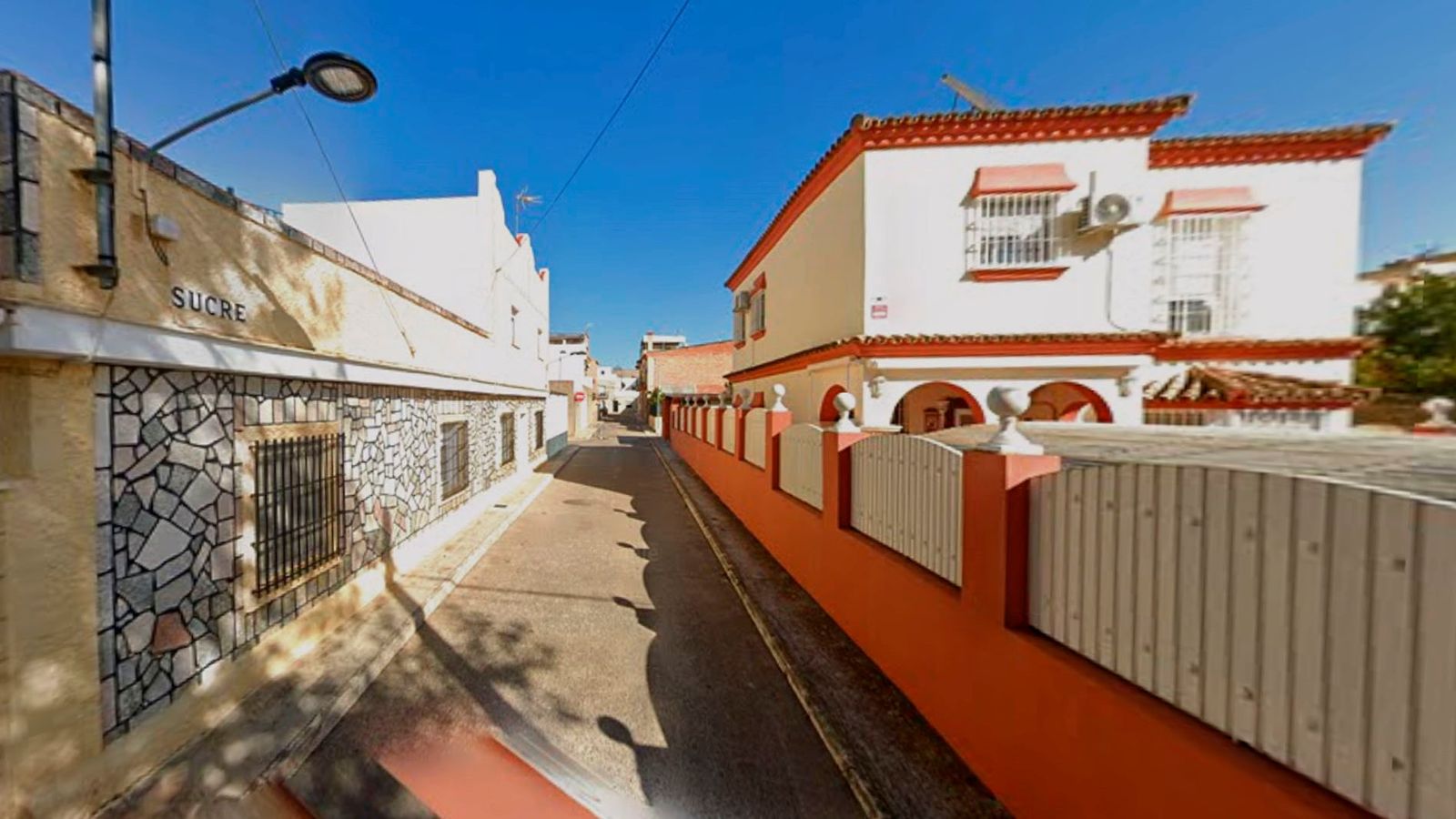 Imagen de la calle Sucre de El Puerto, donde ha tenido lugar el suceso.