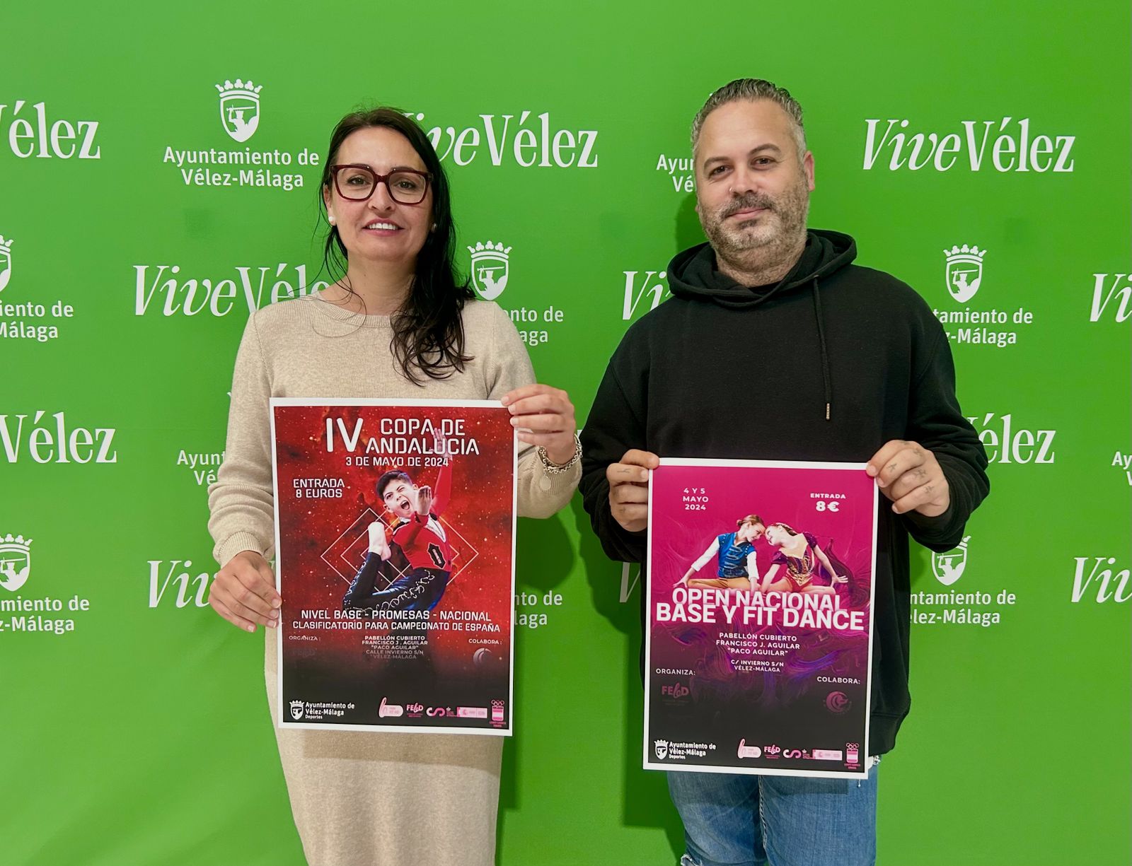 Presentación de los campeonatos de Fit Dance de Vélez