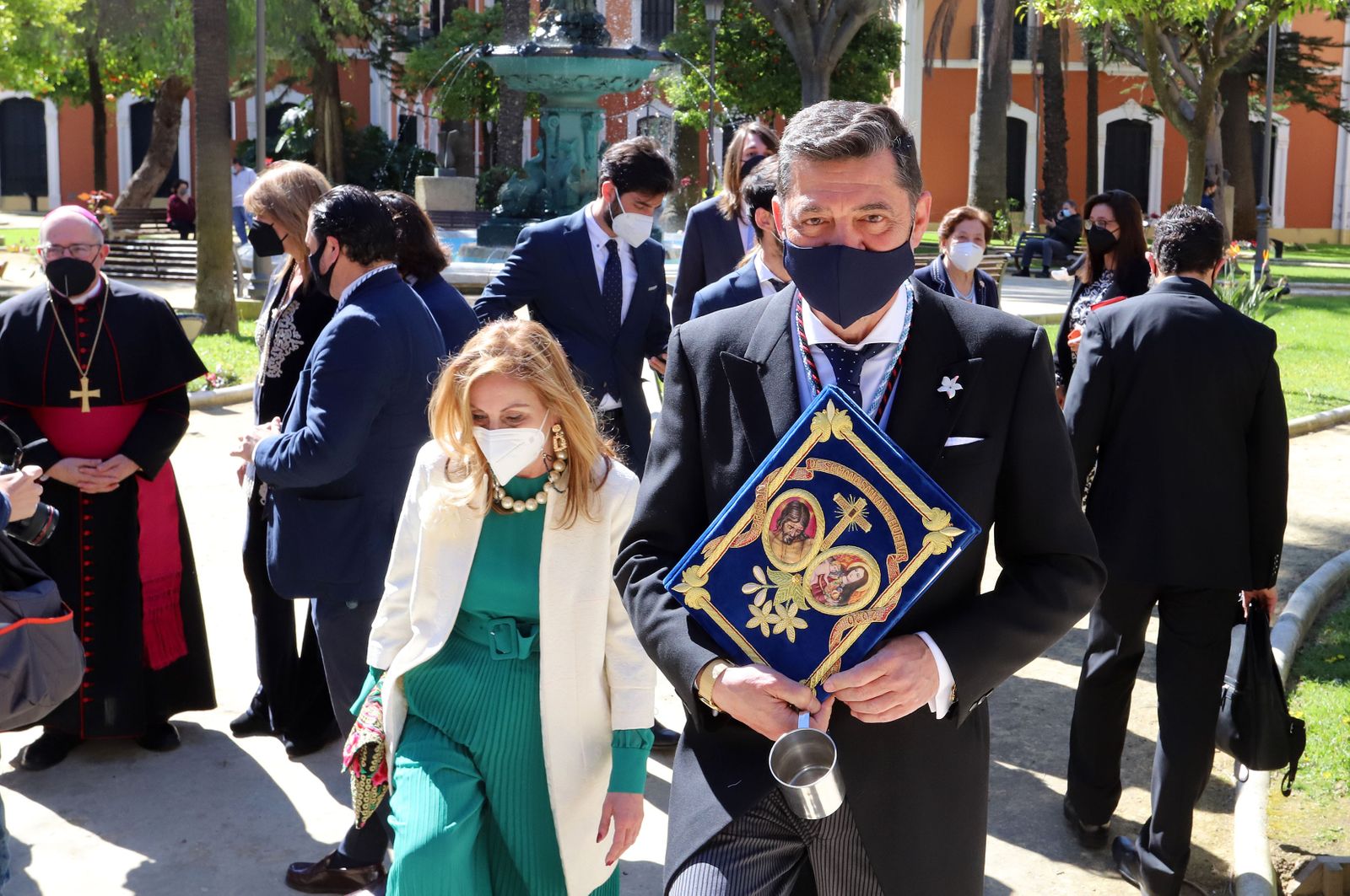 Imágenes del Pregón de la Semana Santa de Huelva 2021 de Eduardo Sugrañes