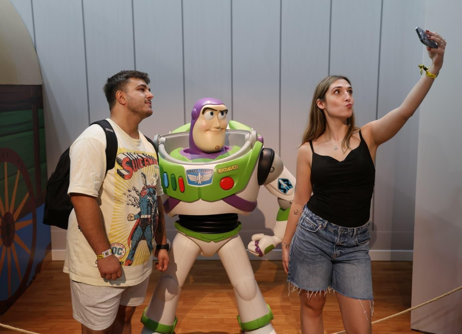 Buzz Lightyear en la habitación de Andy de 'Toy Story'.