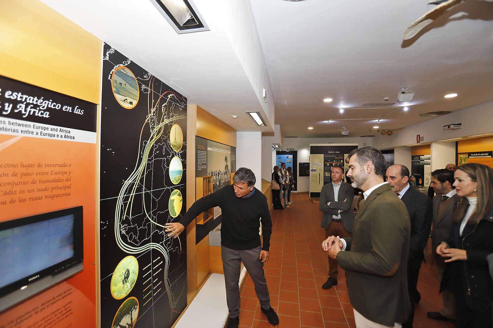 Firma de  la adhesión de la Fundación Atlantic Copper a la Red de Información Ambiental de Andalucía (Rediam).