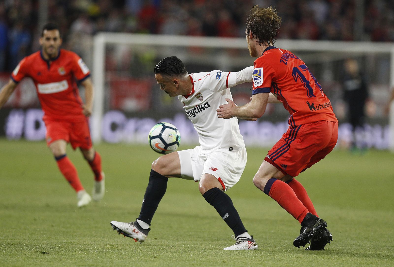 El Sevilla-Real Sociedad, en imágenes