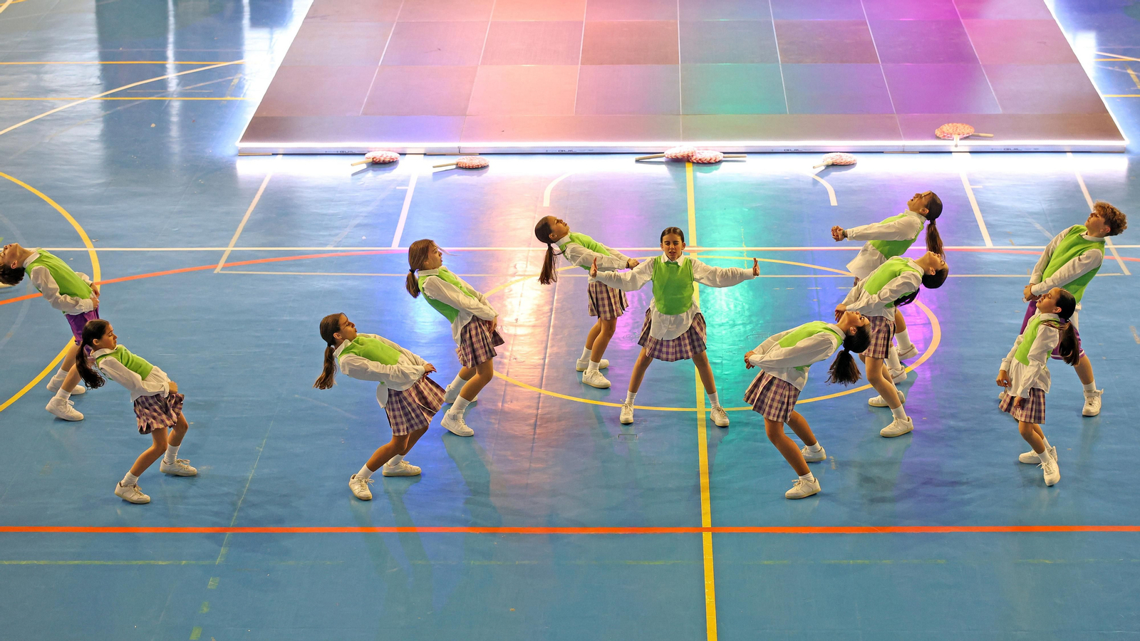 Concurso de baile ‘Dancing Stars’ en el Palacio de Deportes de Chapín en Jerez