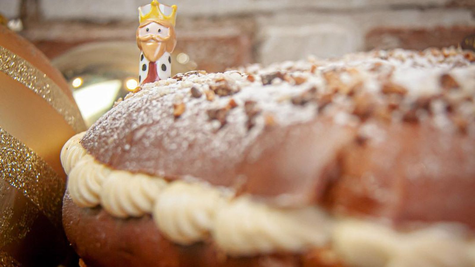 El roscón Gaspar con vainilla de Madagascar.