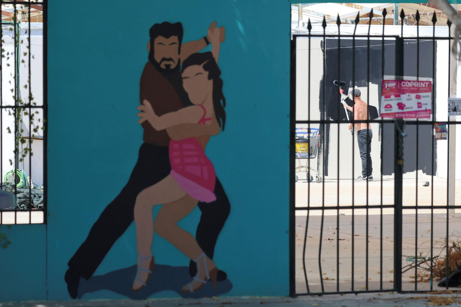 El Real de la Feria sigue preparándose para la semana grande de la ciudad