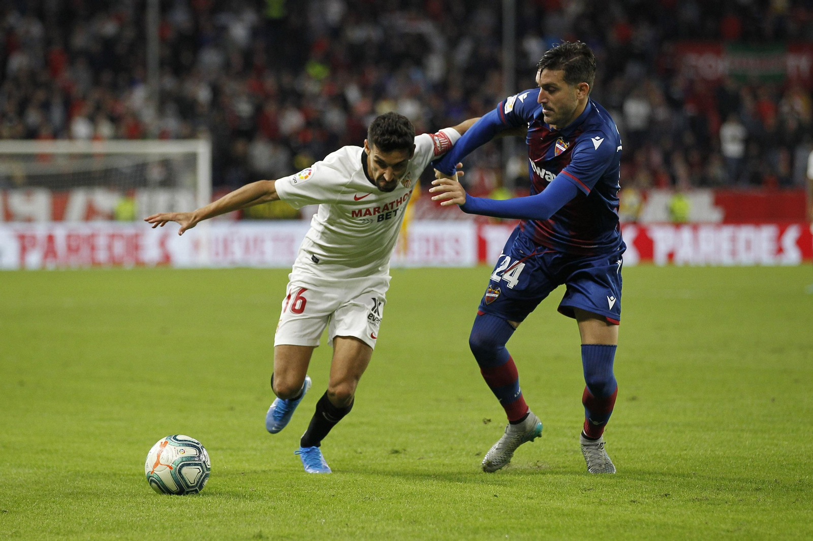 Las imágenes del Sevilla FC-Levante