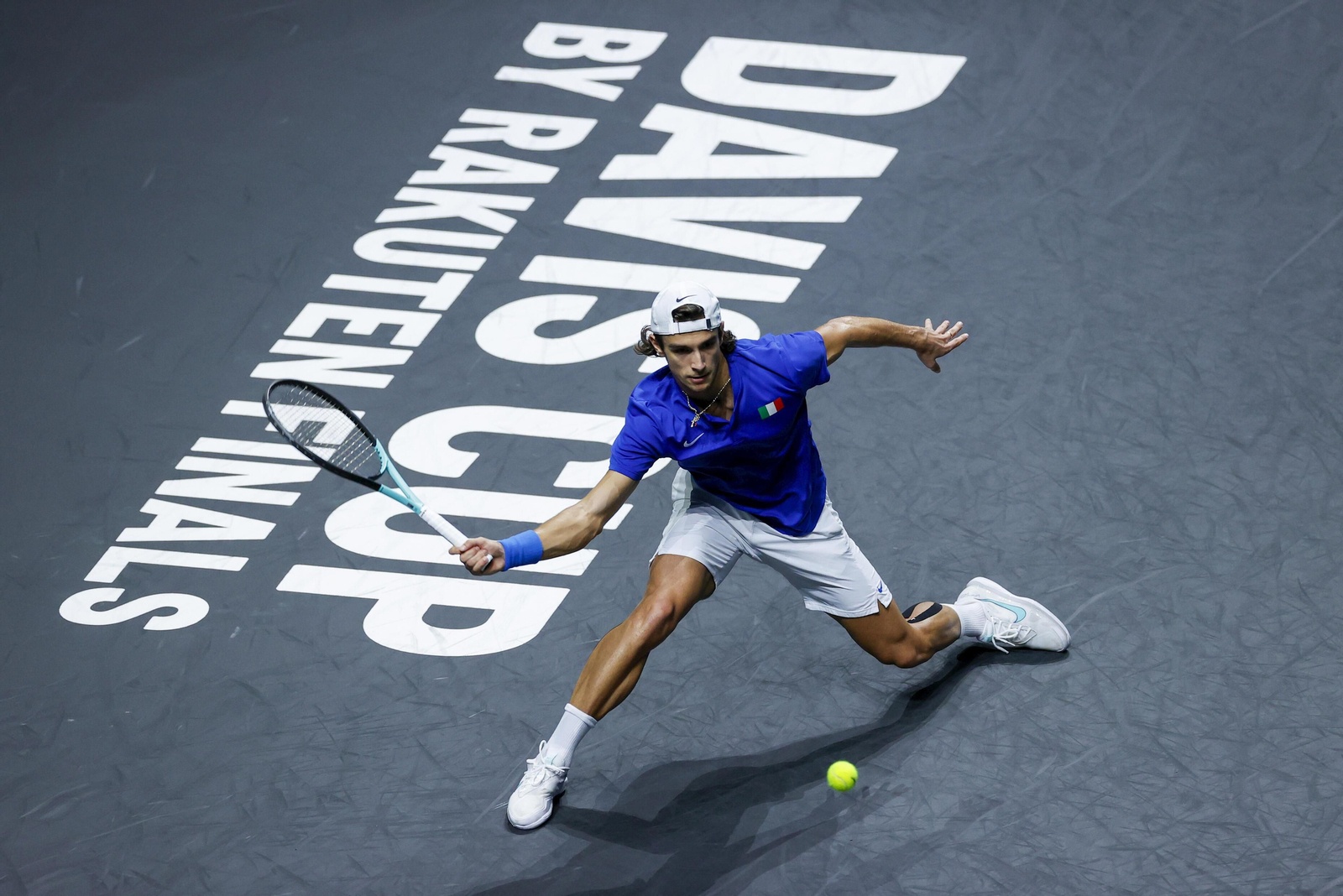 Taylor Fritz - Lorenzo Musetti de la Copa Davis de Málaga, en fotos