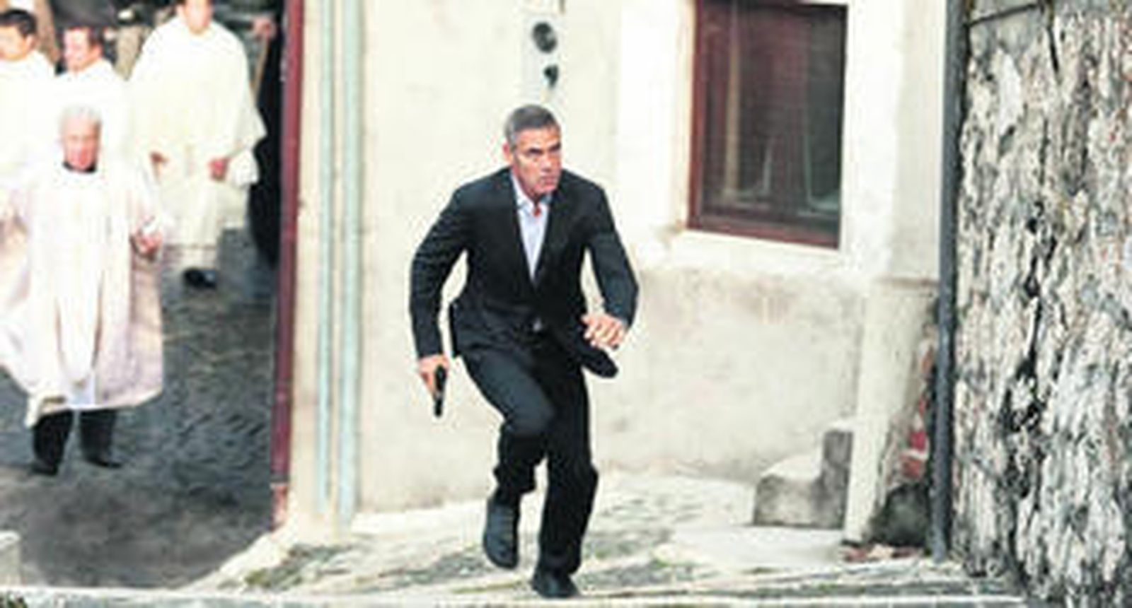 Clooney se muda a Italia en su nueva película.