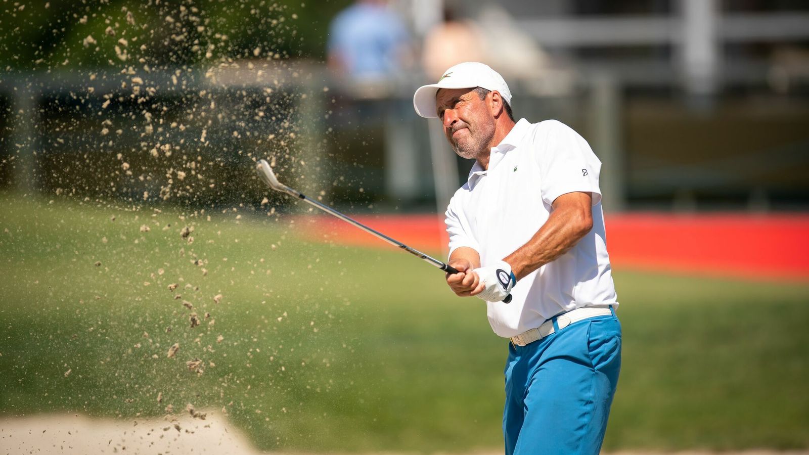 Olazábal sale de un 'búnker' en la jornada previa al Andalucía Masters.