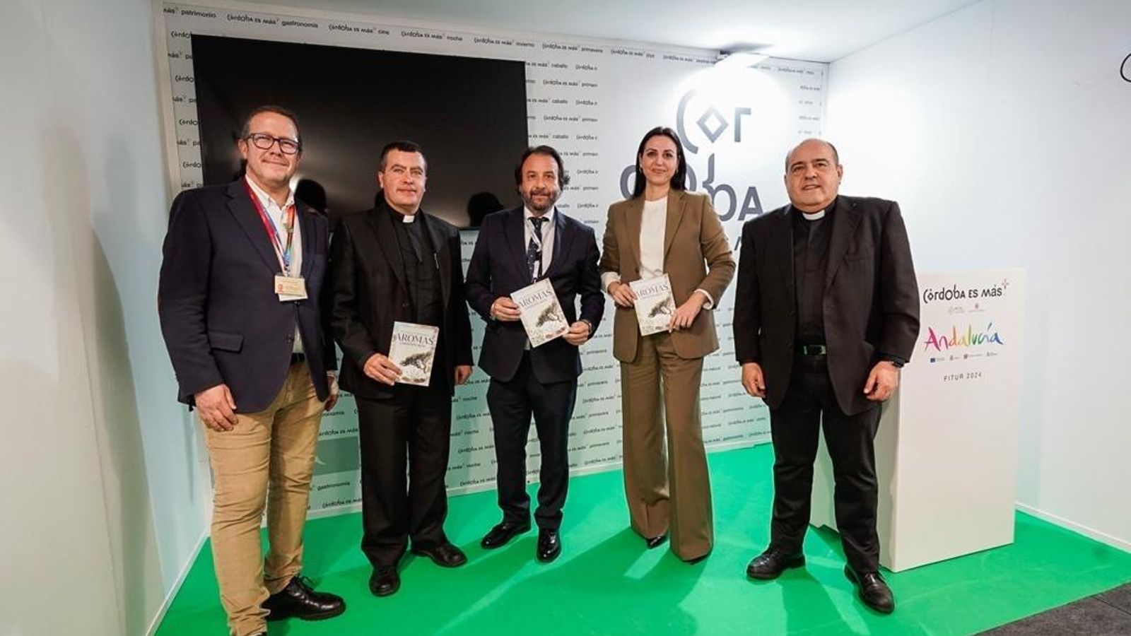 Lourdes Cubero durante la presentación del proyecto en Fitur