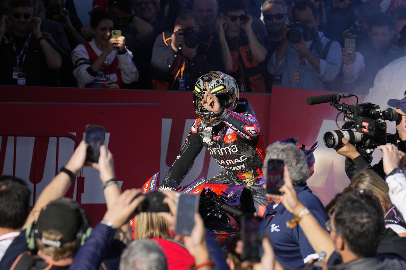 Las fotos del título mundial de Jorge Martín en MotoGP