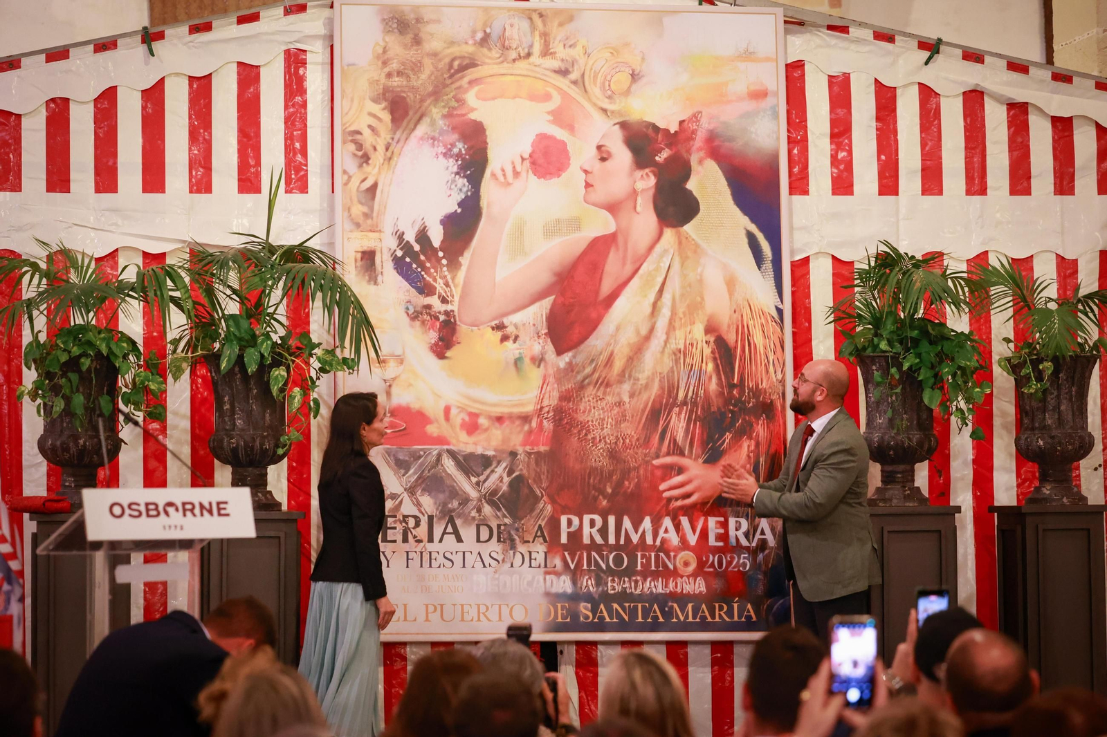 Las imágenes de la presentación del cartel de la Feria de El Puerto 2025