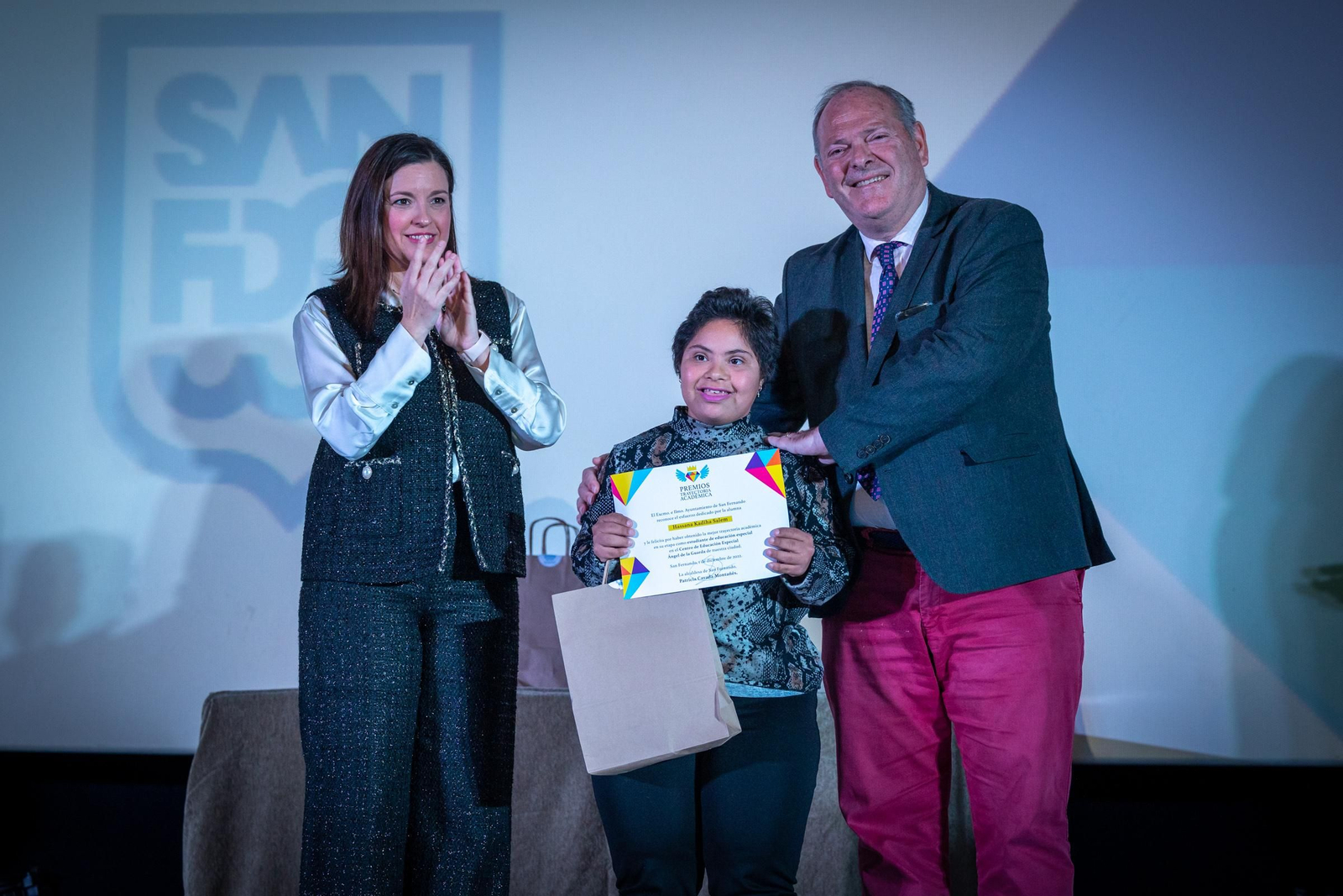 Imágenes de la entrega de premios académicos en San Fernando