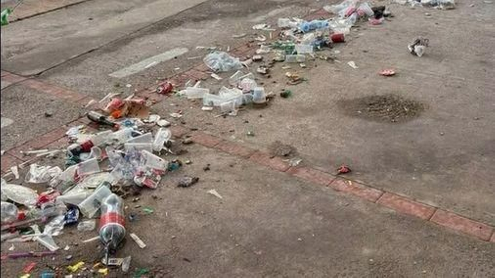 Imagen compartida por la asociación de vecinos Peñón Blanco.