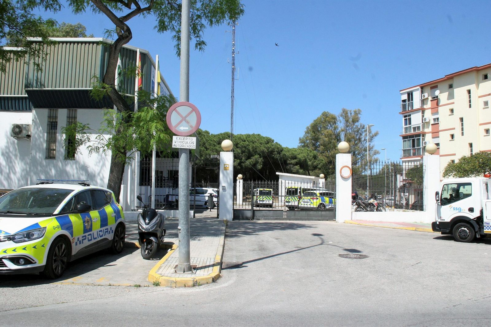 Una imagen de la Jefatura de la Policía Local portuense.