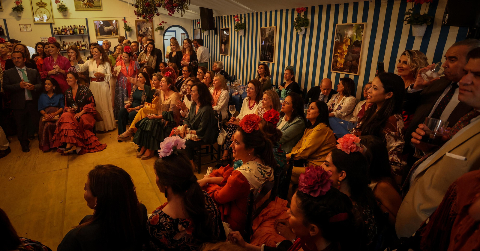 Imágenes del ambiente el lunes en la Feria de Jerez 2024