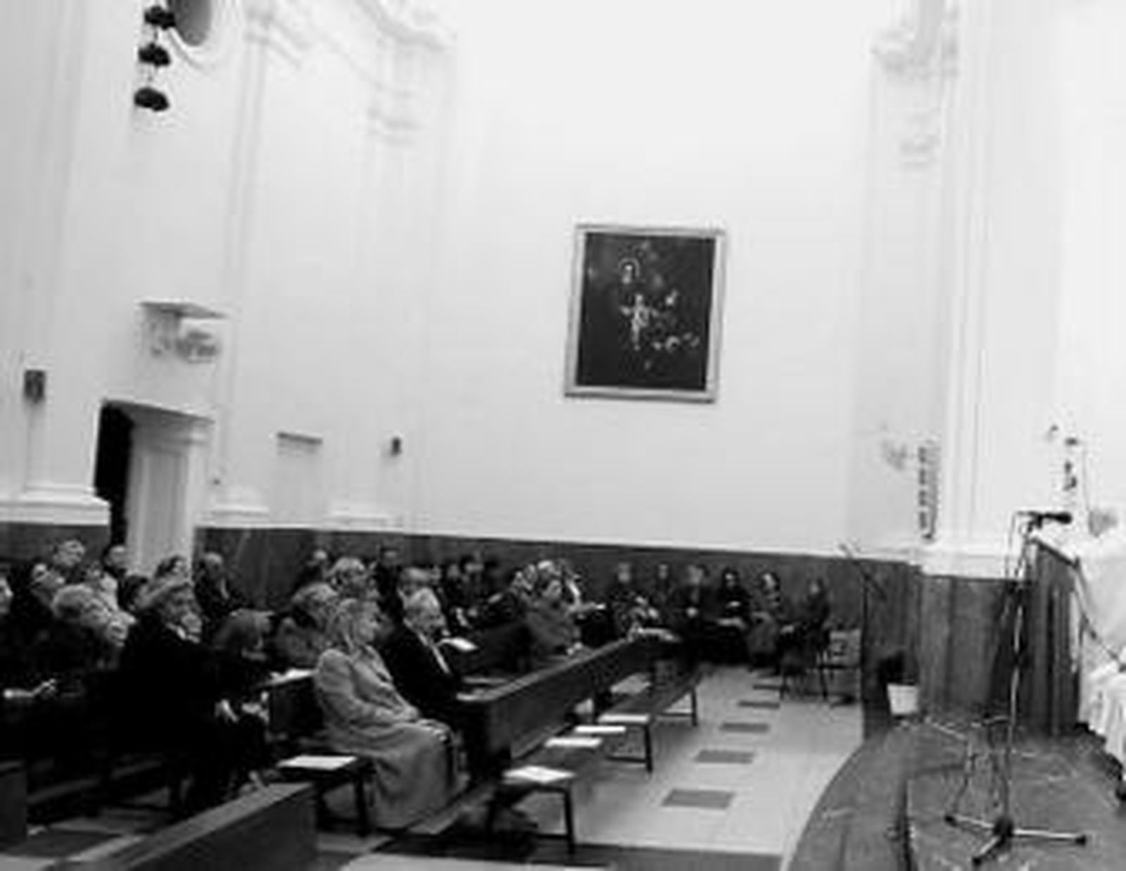 Este frente de la iglesia de San Felipe será el que ocupe la cofradía.