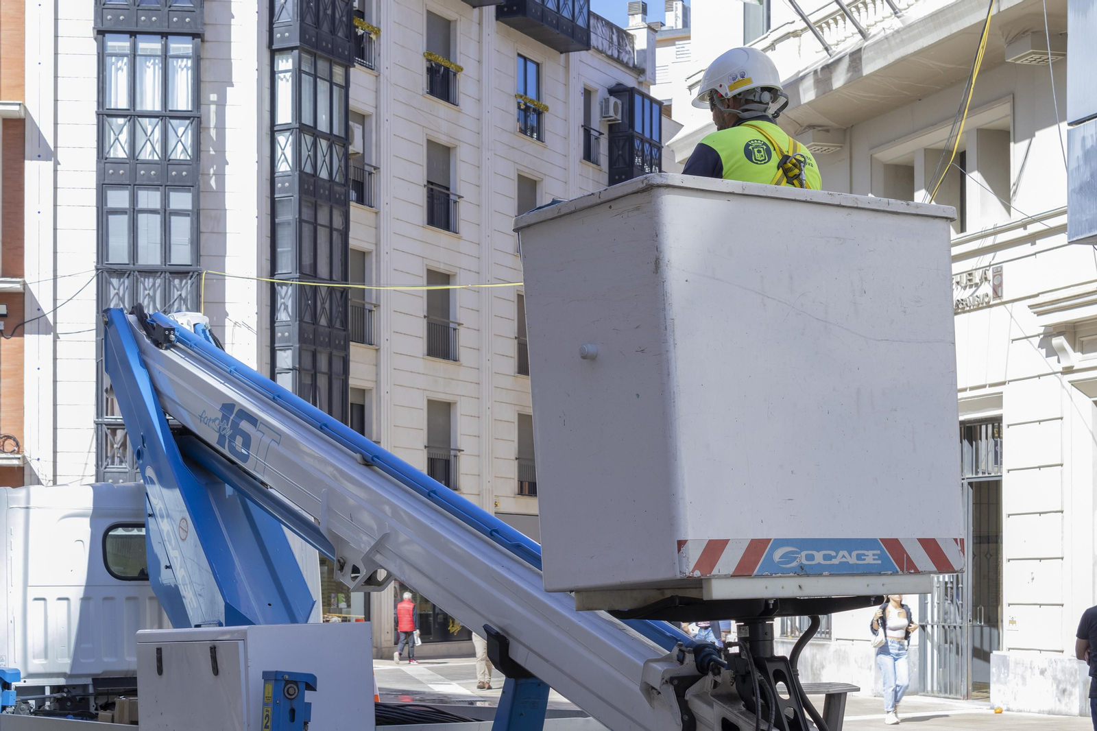 Obras en las calles : Méndez Núñez, Plus Ultra, Gravina y Médico Luis Buendía.