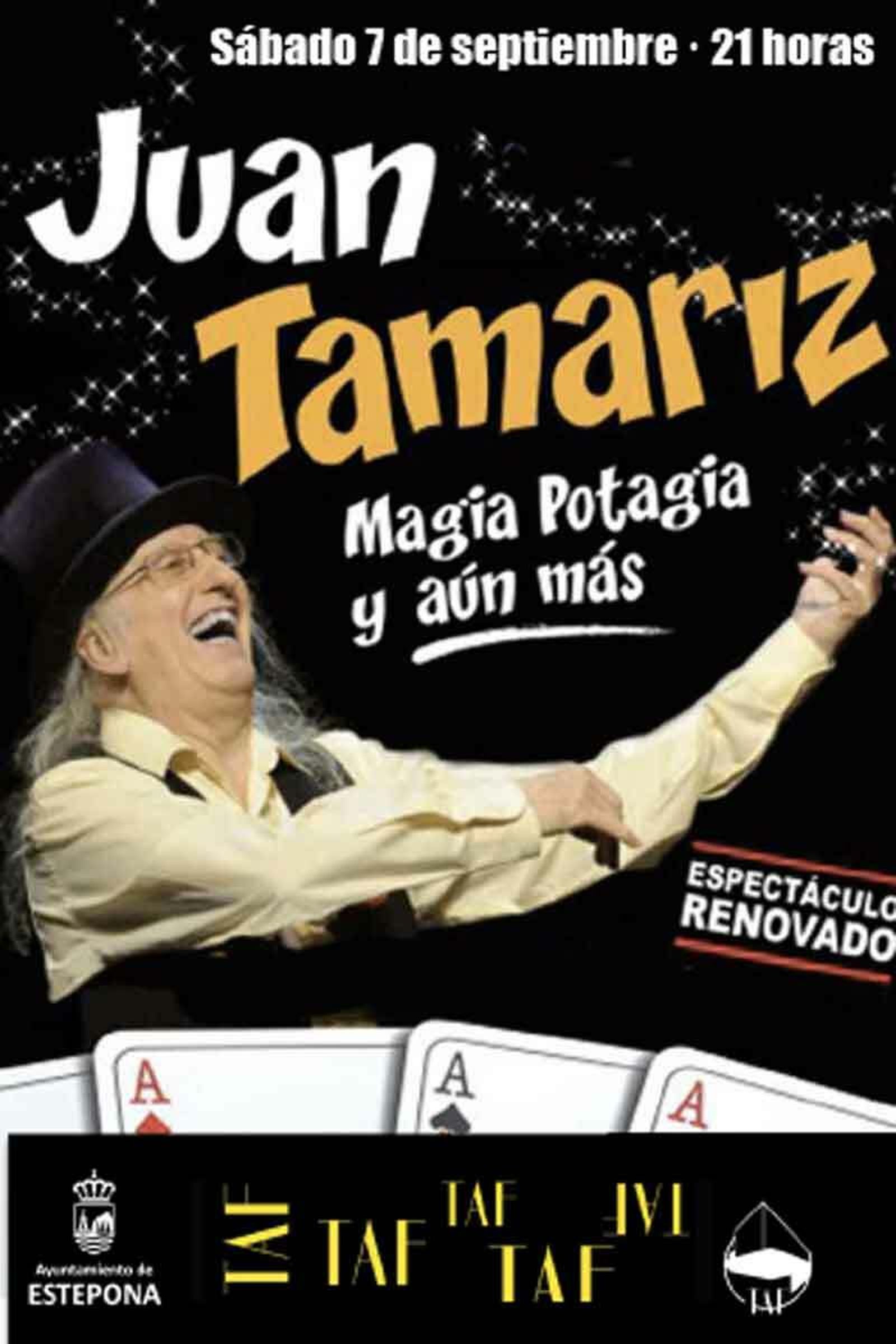 El enorme Juan Tamariz en toda su gloria.