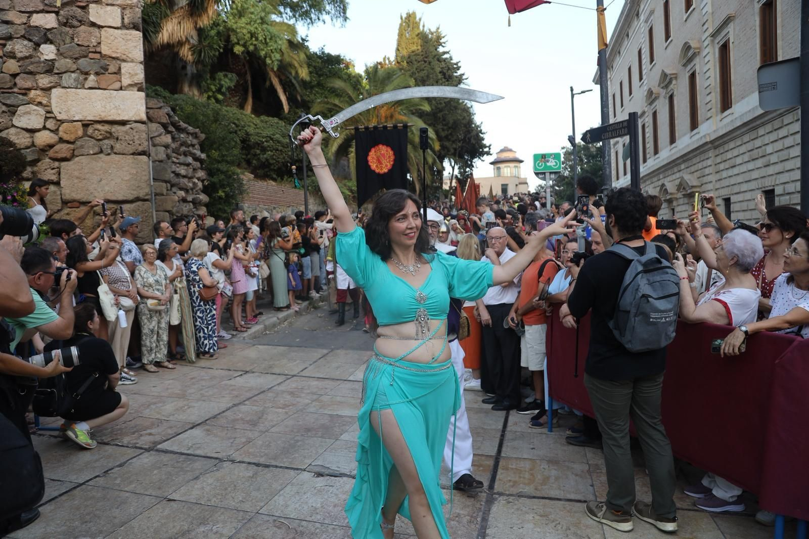 La Cabalgata Histórica de la Feria de Málaga, en imágenes