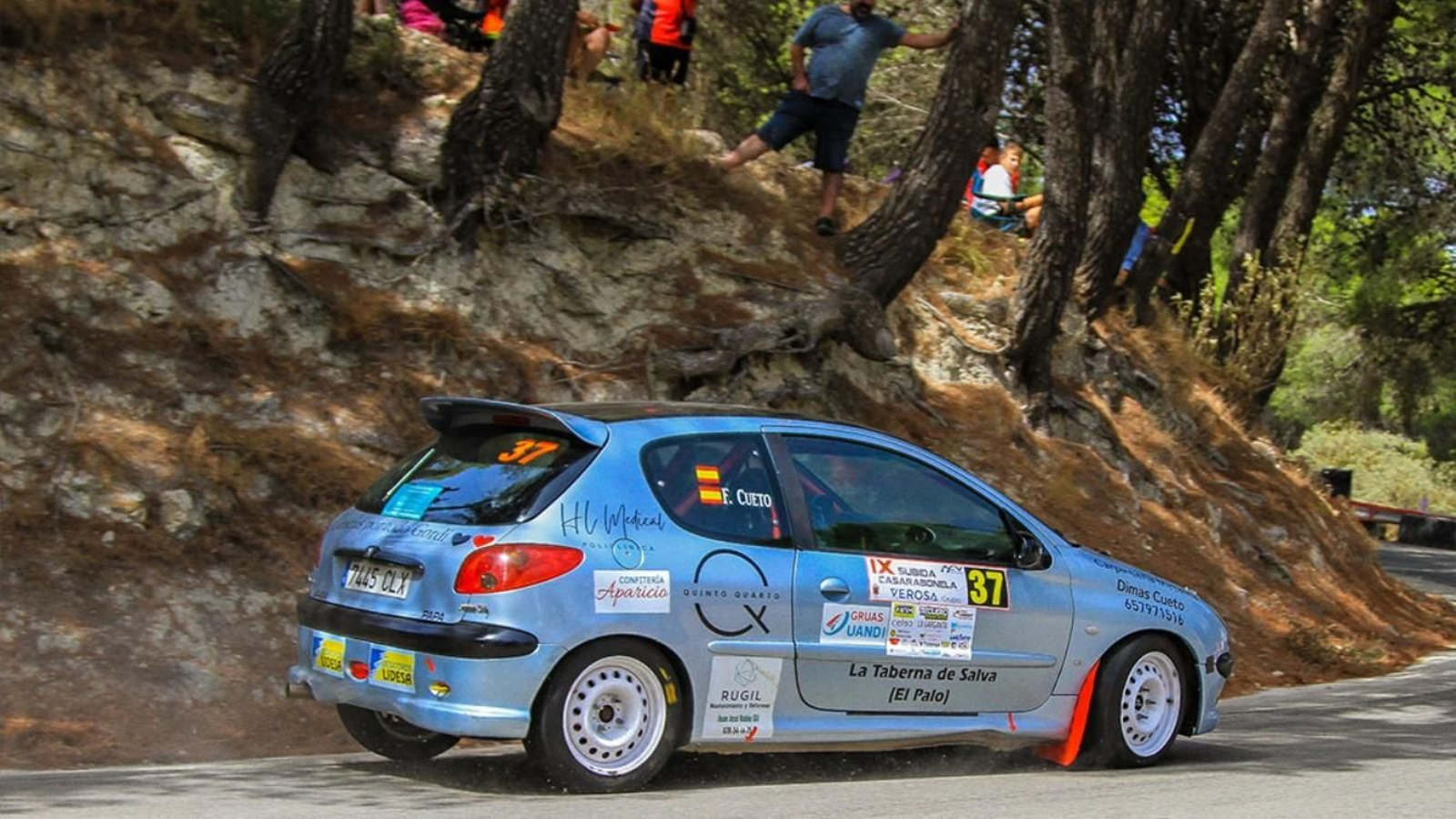 El piloto almeriense logró un importante resultado en la prueba malagueña.