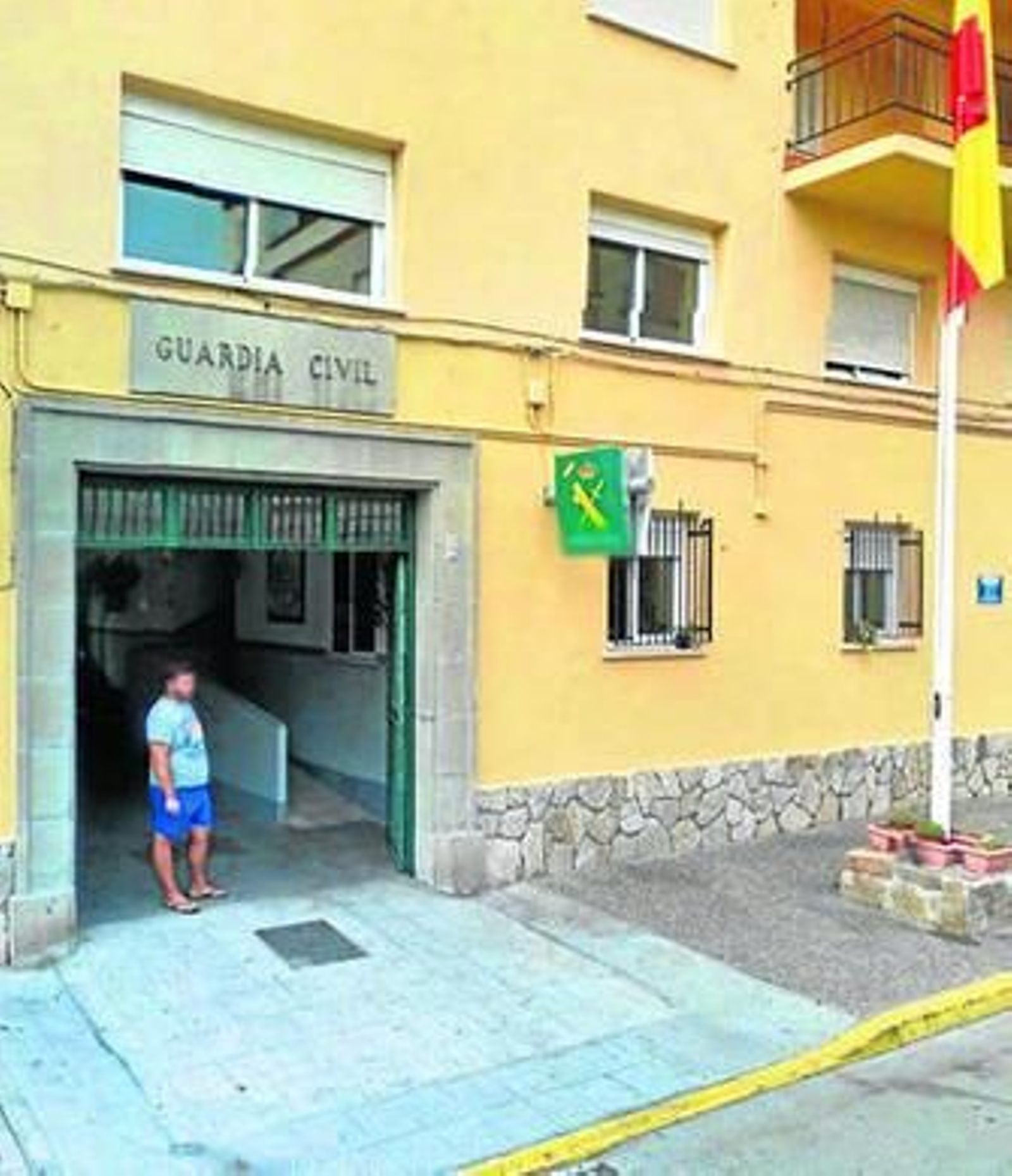 La compañía de la Guardia Civil de La Línea.