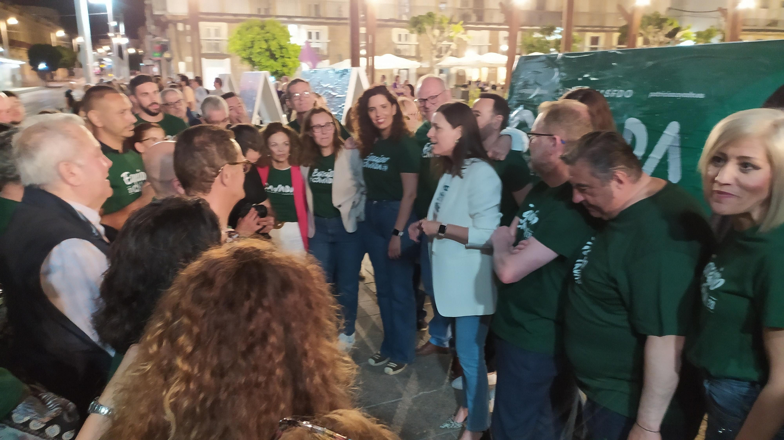 Las imágenes del comienzo de la campaña en San Fernando