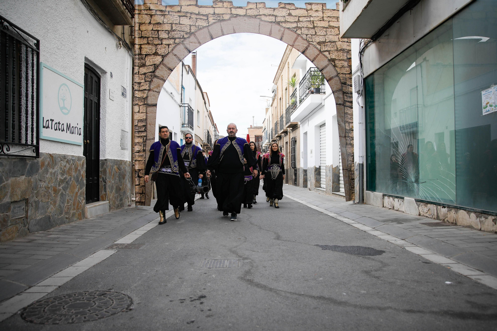 Última guerrilla en Gérgal entre moros y cristianos.