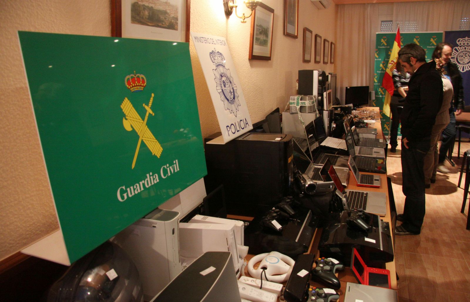 Efectos intervenidos en otra operación de la Guardia Civil