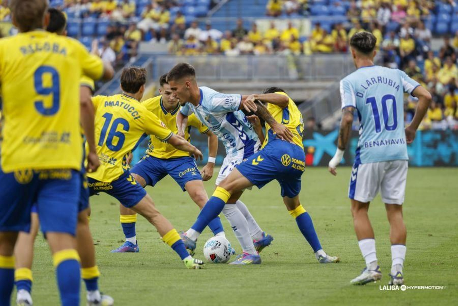 Las fotos de Las Palmas-Málaga CF