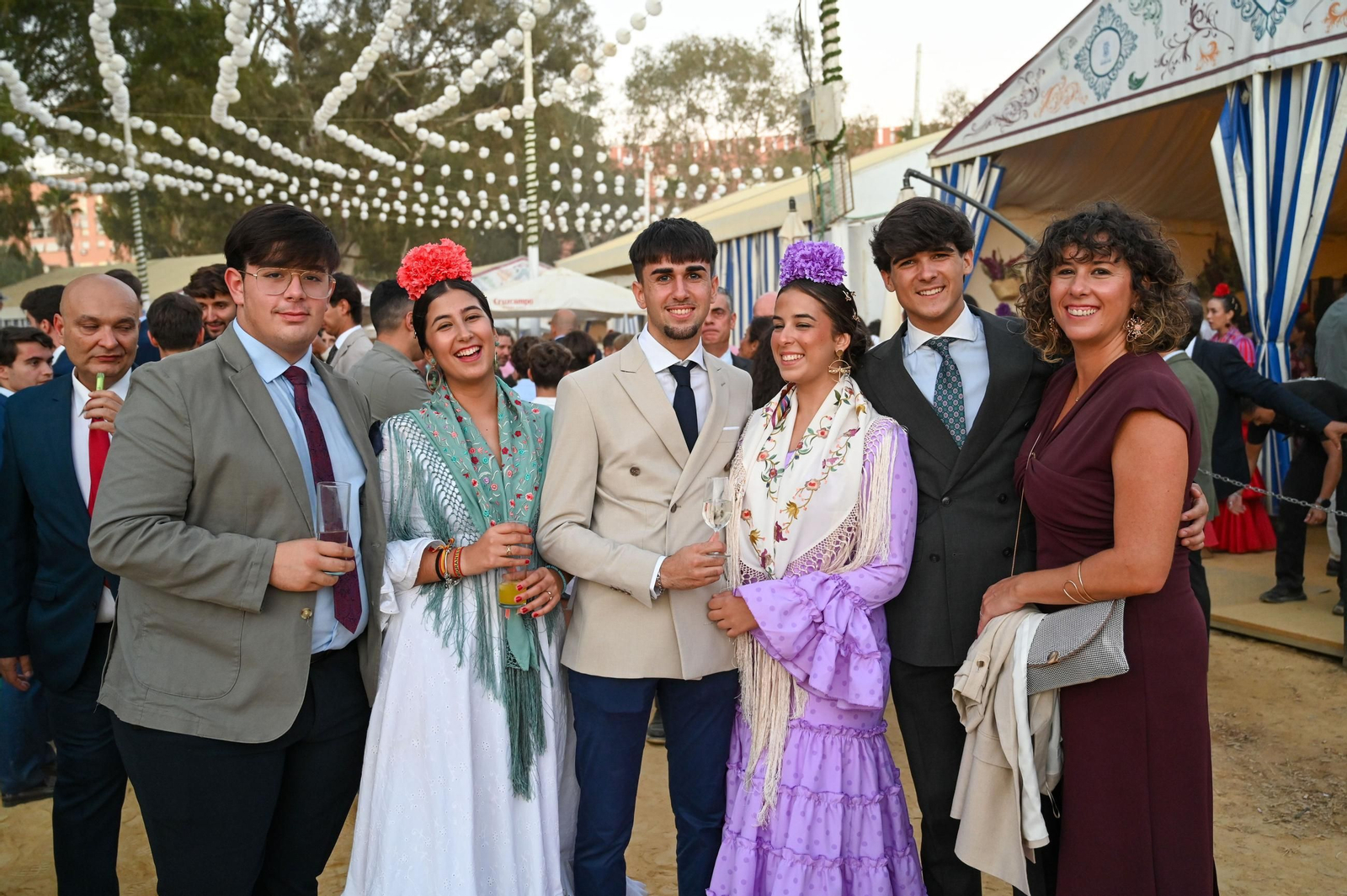 Imágenes del ambiente nocturno del 11 de octubre en la Feria del Caballo 2025