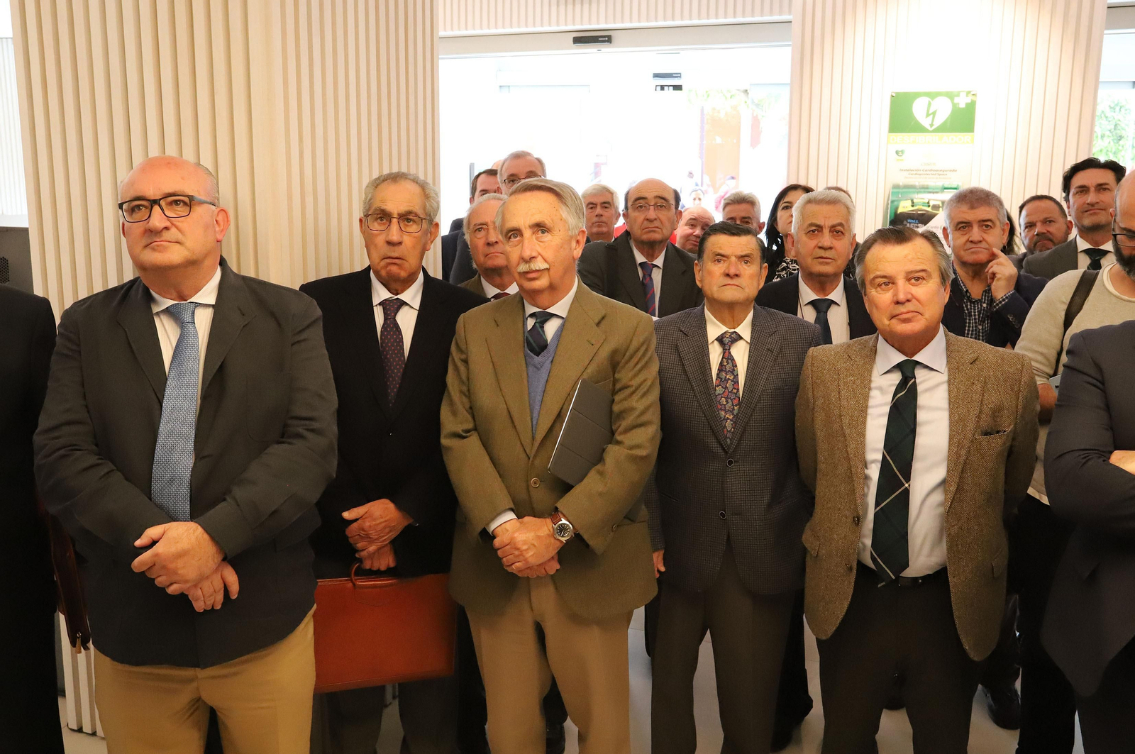 Acto homenaje a Don José Luis García Palacios en la Caja Rural del Sur, en imágenes