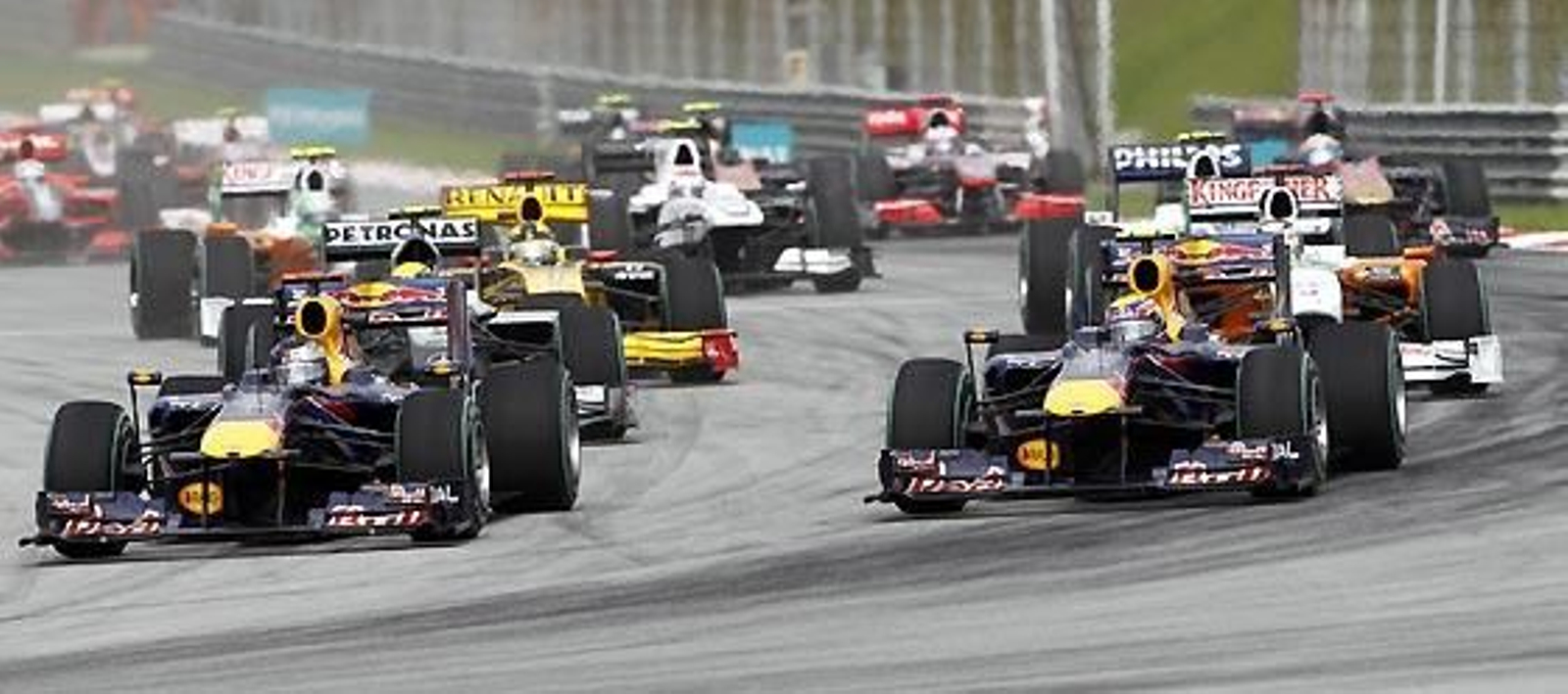 Primeros compases del Gran Premio de Malasia.

Foto: Reuters / Afp Photo / Efe