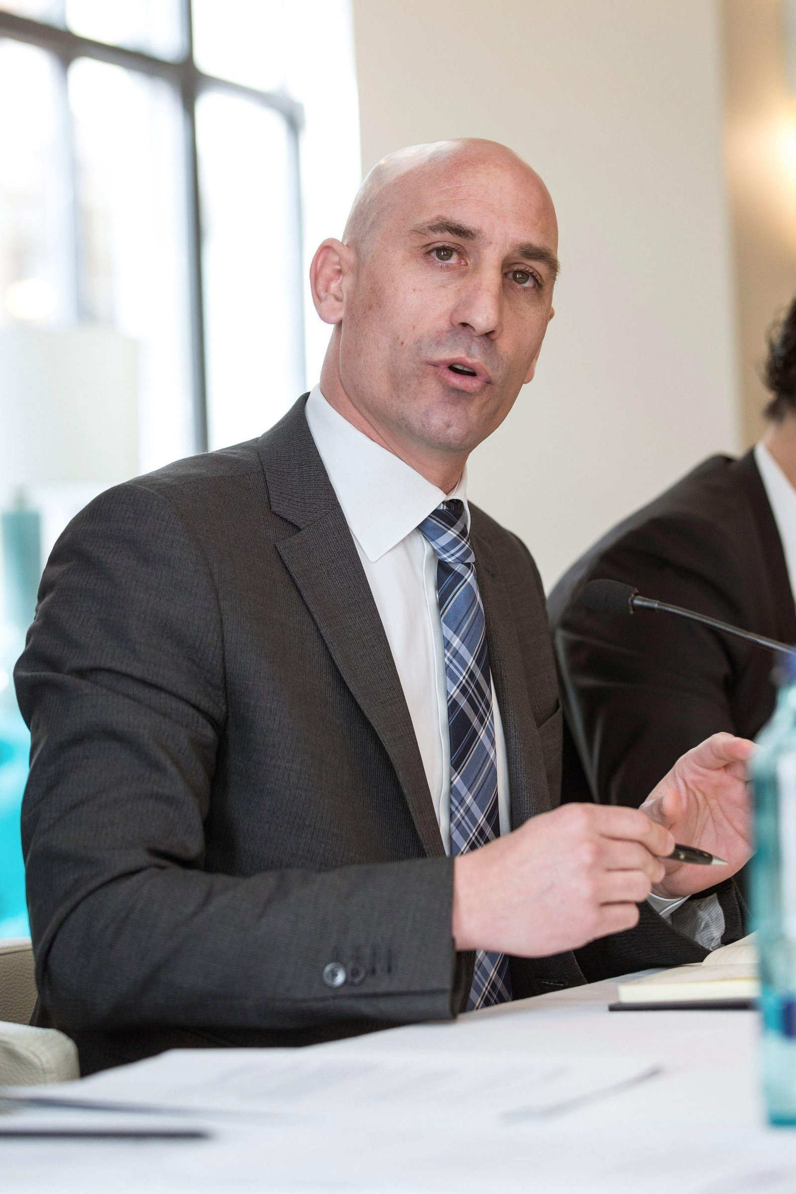Luis Rubiales, presidente de la RFEF.