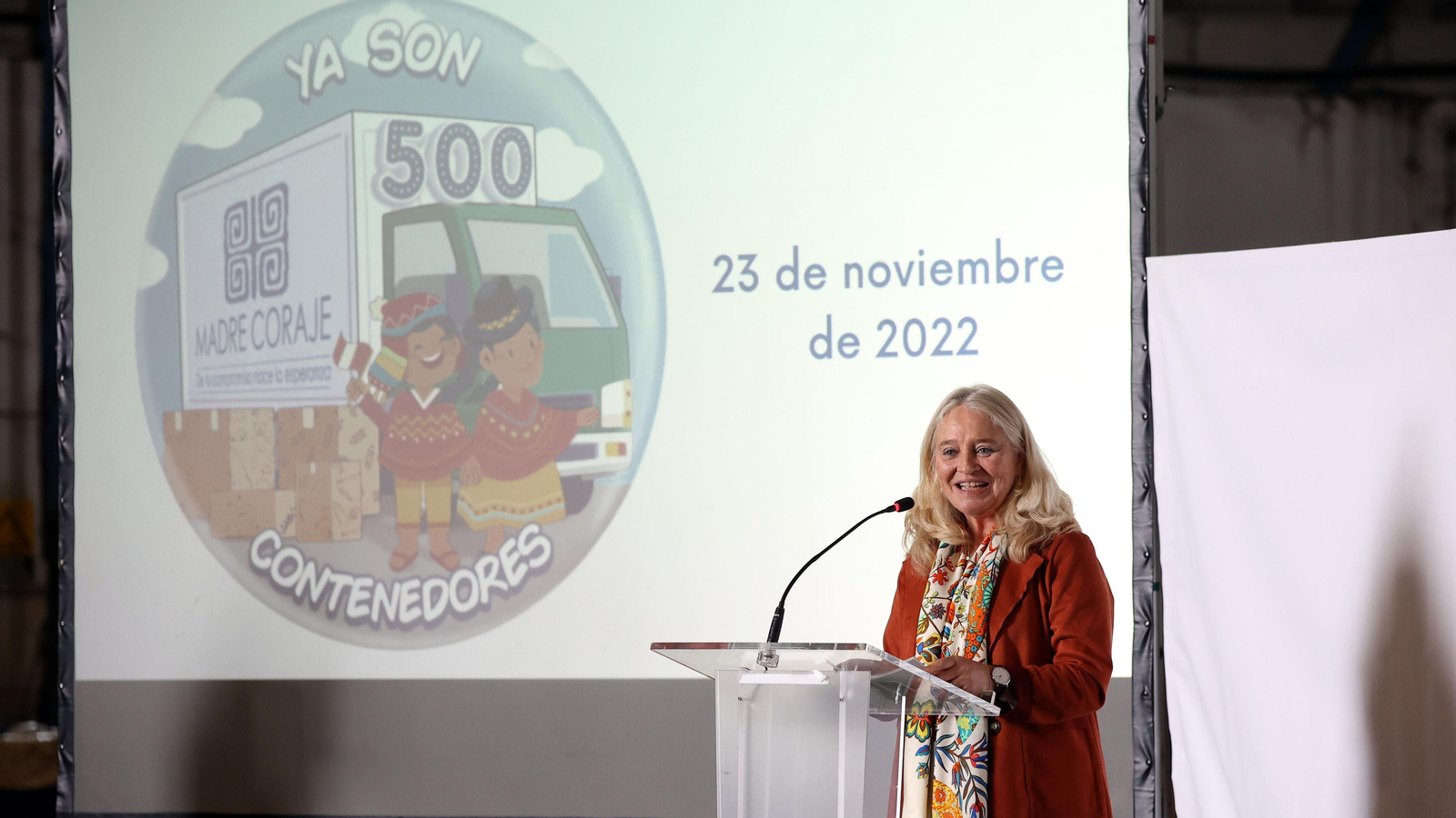 Contenedor 500 de Madre Coraje en Jerez