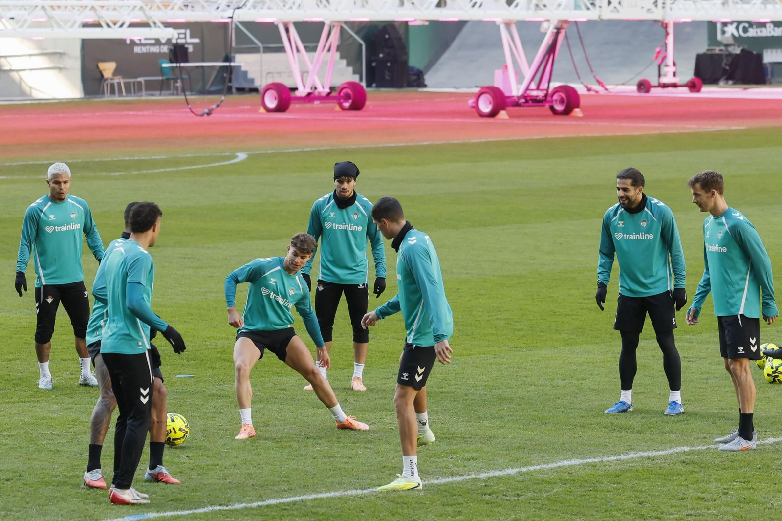 Las fotos de la previa del derbi Sevilla-Betis