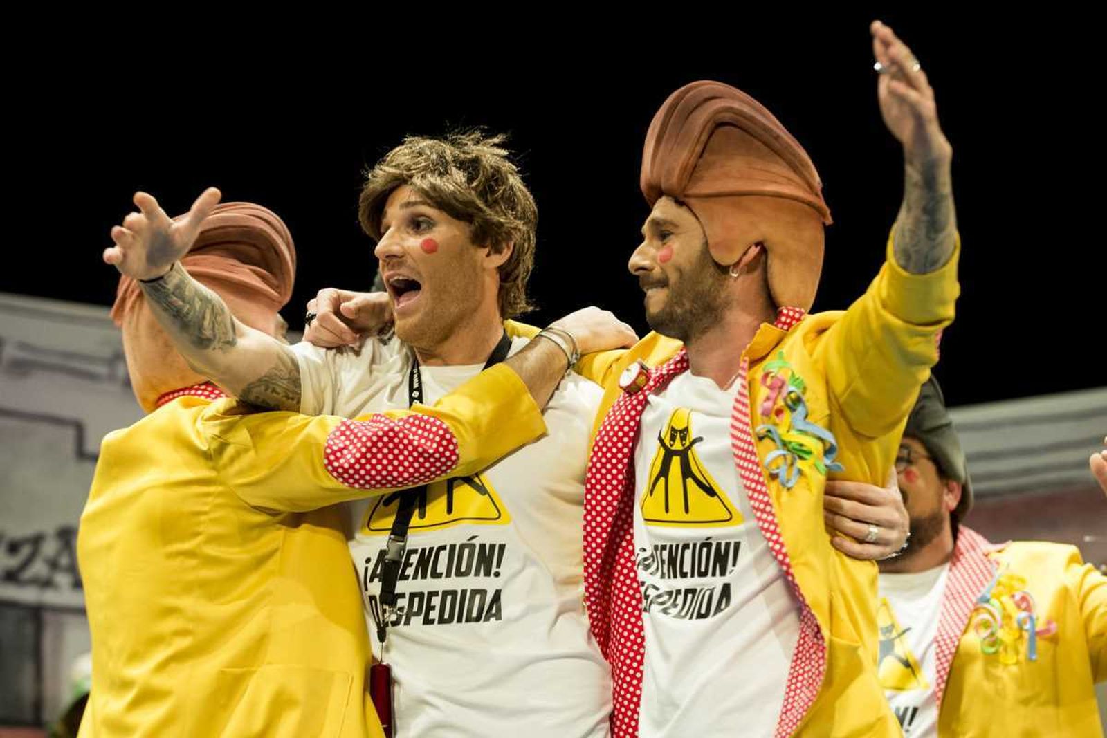 Las imágenes de la tercera función de cuartos