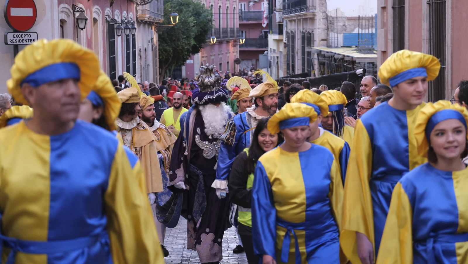 Imágenes de la Cabalgata de los Reyes Magos en Almería
