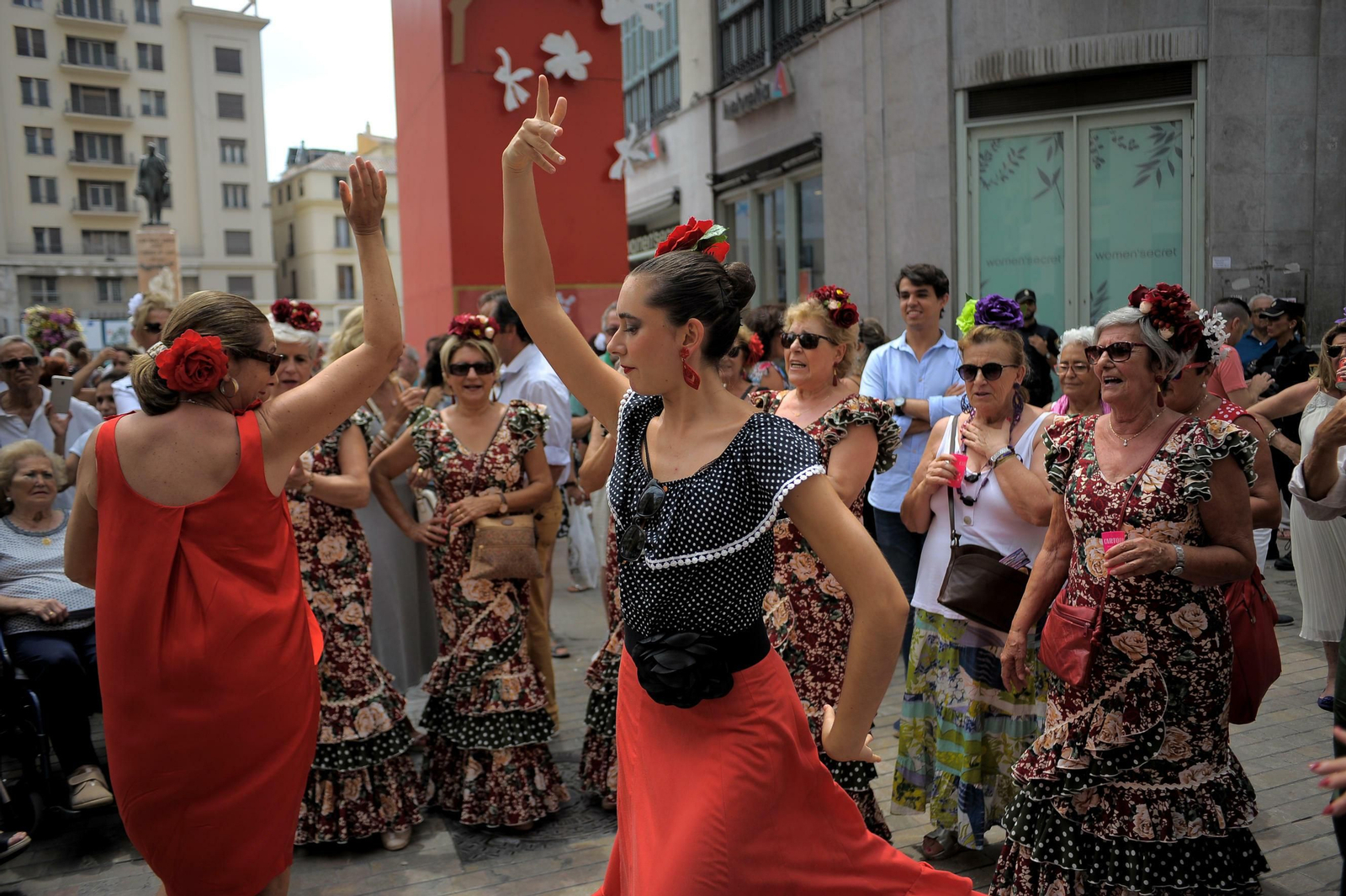 La Feria del Centro en Málaga, este miércoles en fotos