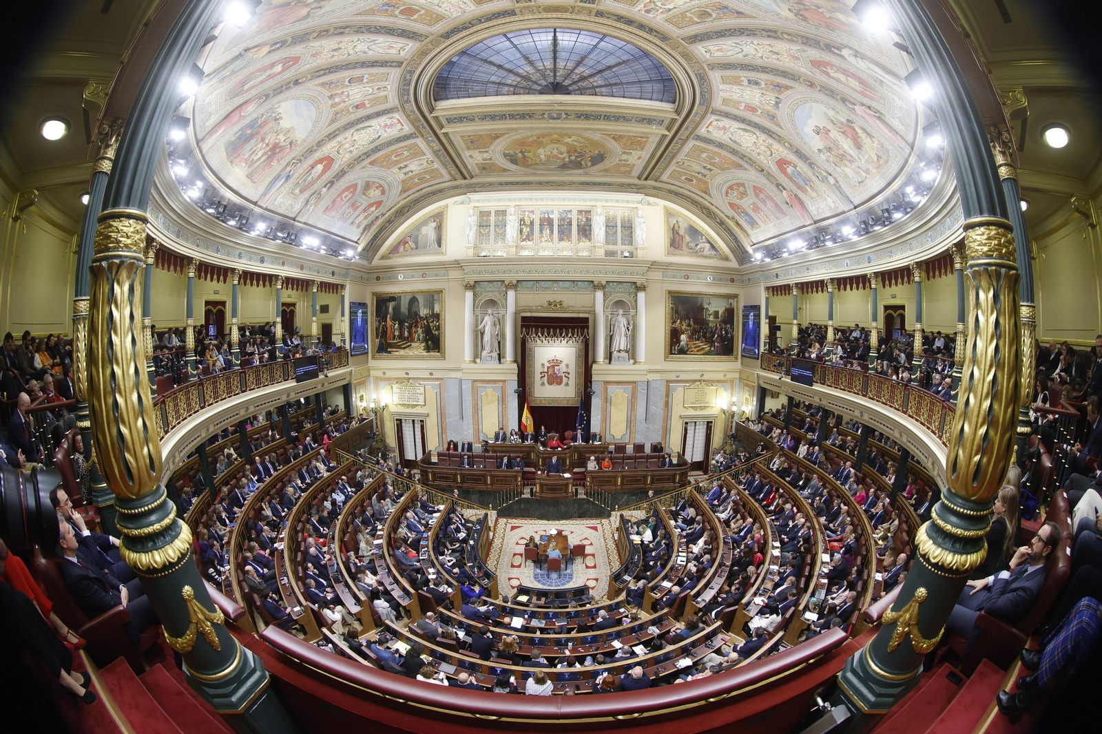 Imagen del pleno del Congreso de los Diputados.