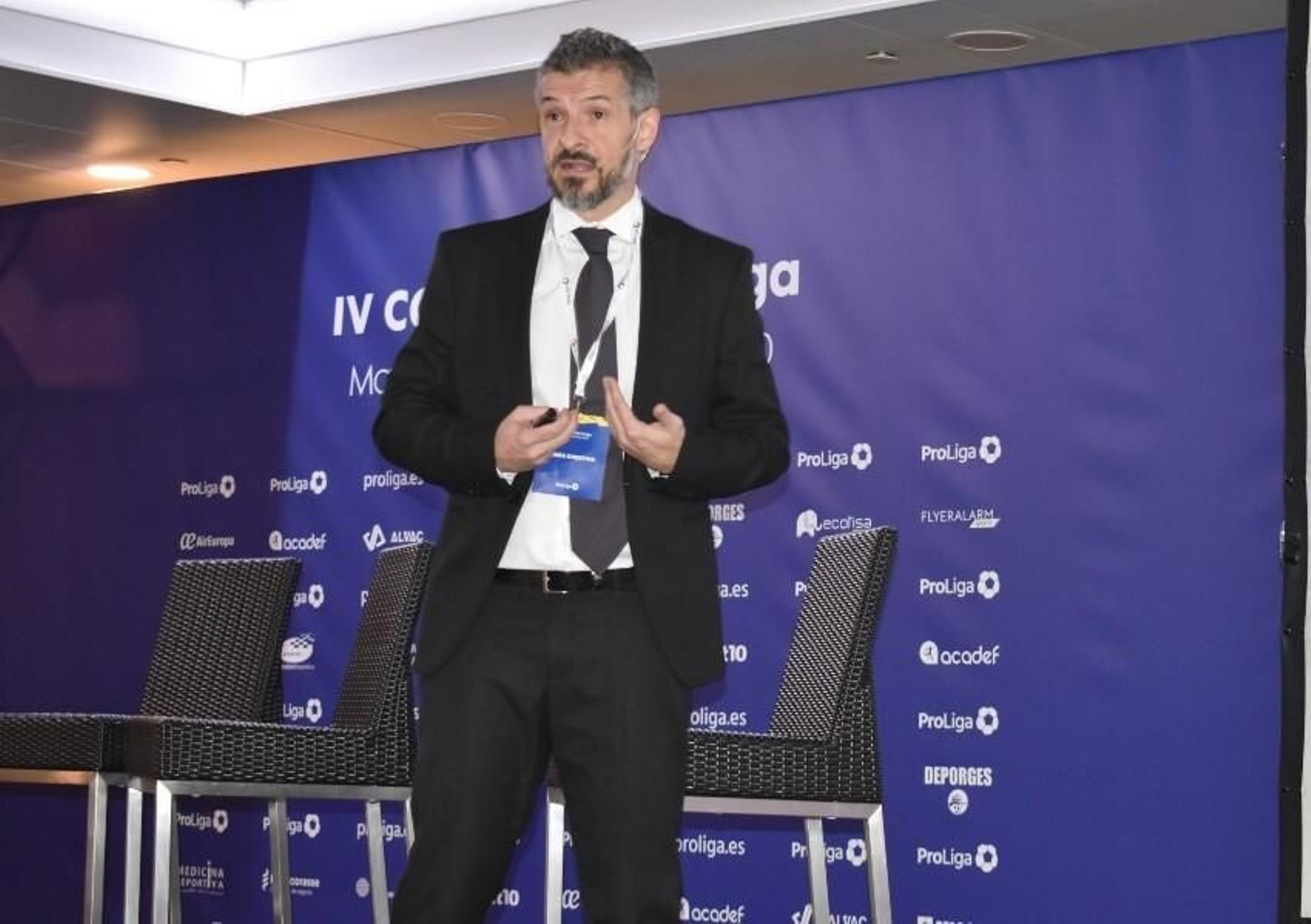 David Jiménez, presidente de ProLiga.
