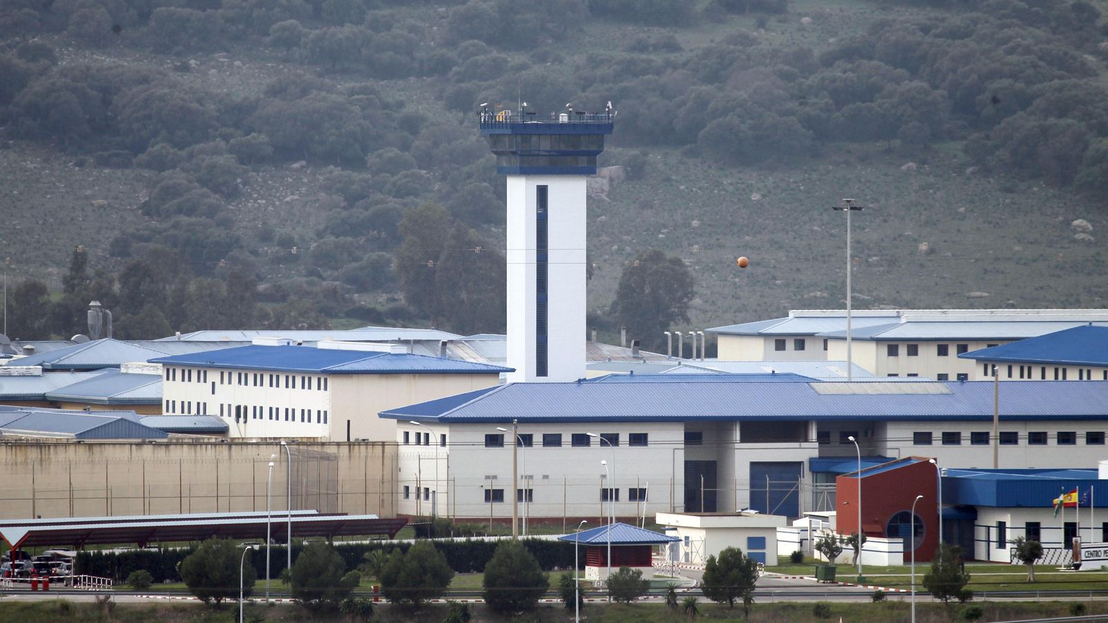 El Centro Penitenciario de Botafuegos, en Algeciras, donde Sito Miñanco cumplía condena.