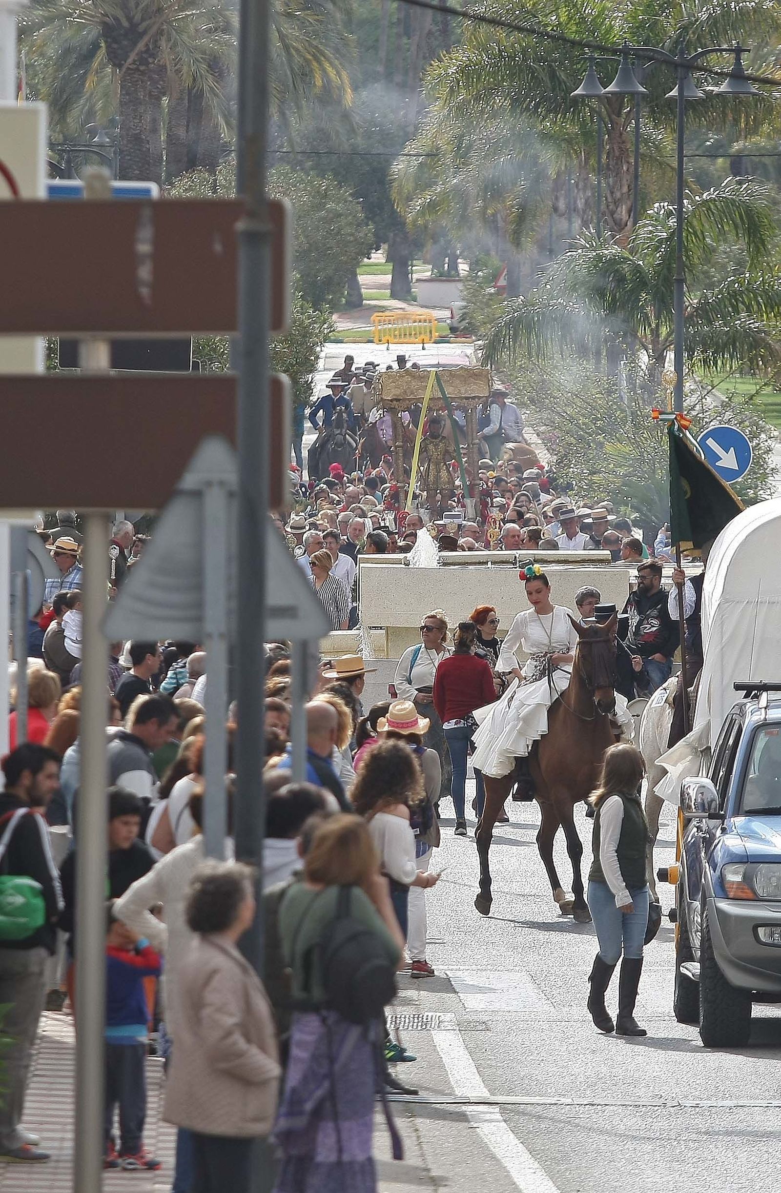 La Romería de Los Barrios, en imágenes