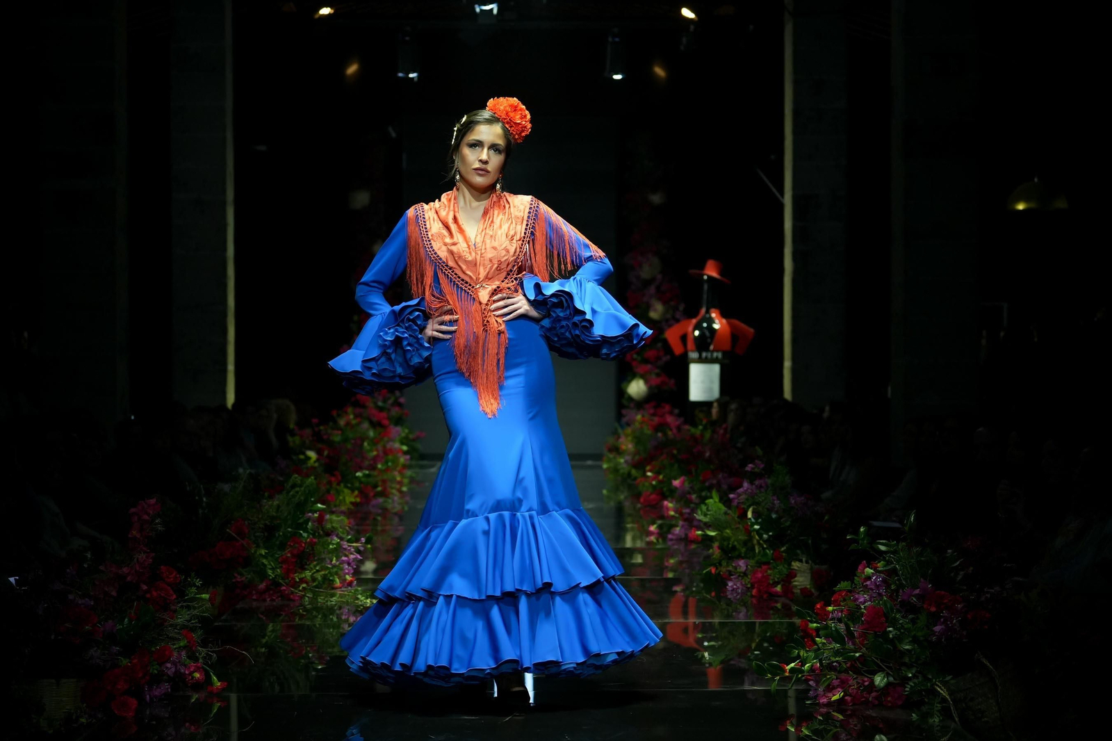Desfile de Rocío Lama en la Pasarela Flamenca Tío Pepe Jerez 2024