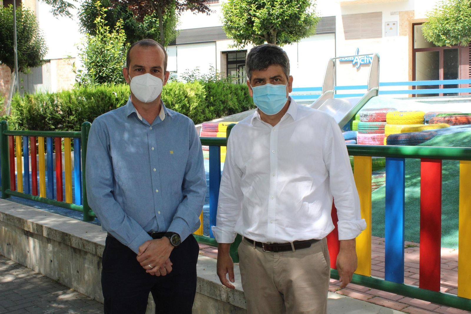 Valeriano Rosales y Rafael Llamas.